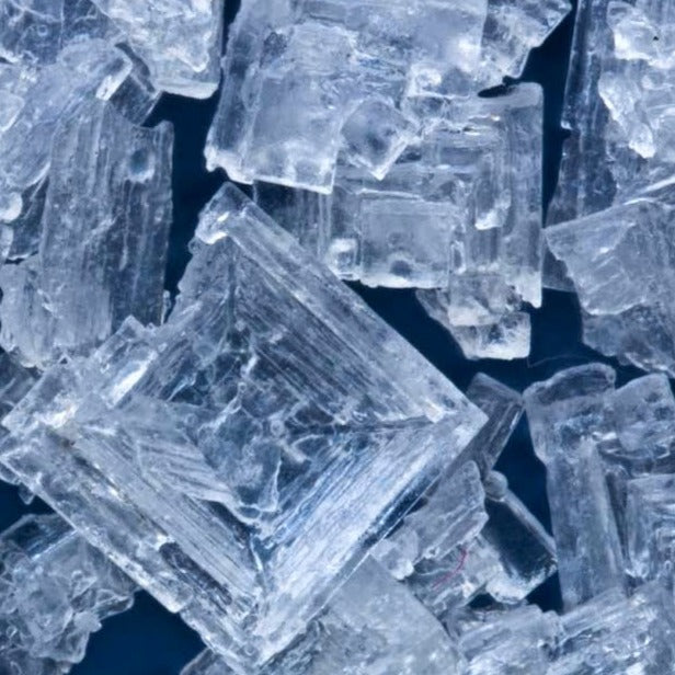 hana flake salt macro