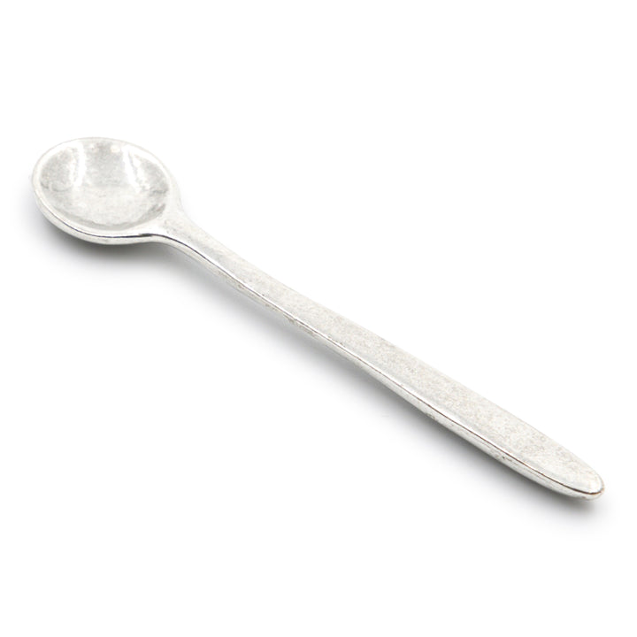 The Meadow Pewter Salt Spoon - Round Tip