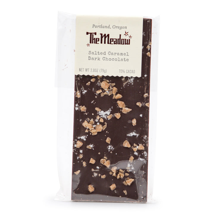 The Meadow Salted Caramel Dark Chocolate Bar