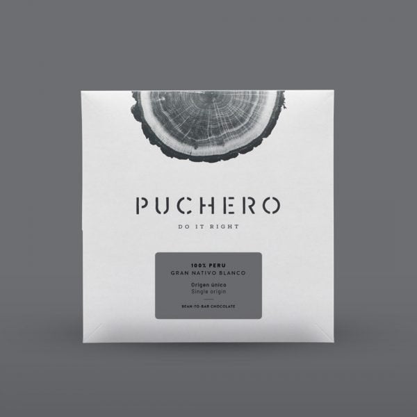 Puchero Peru Gran Nativo Blanco 100% Dark Chocolate