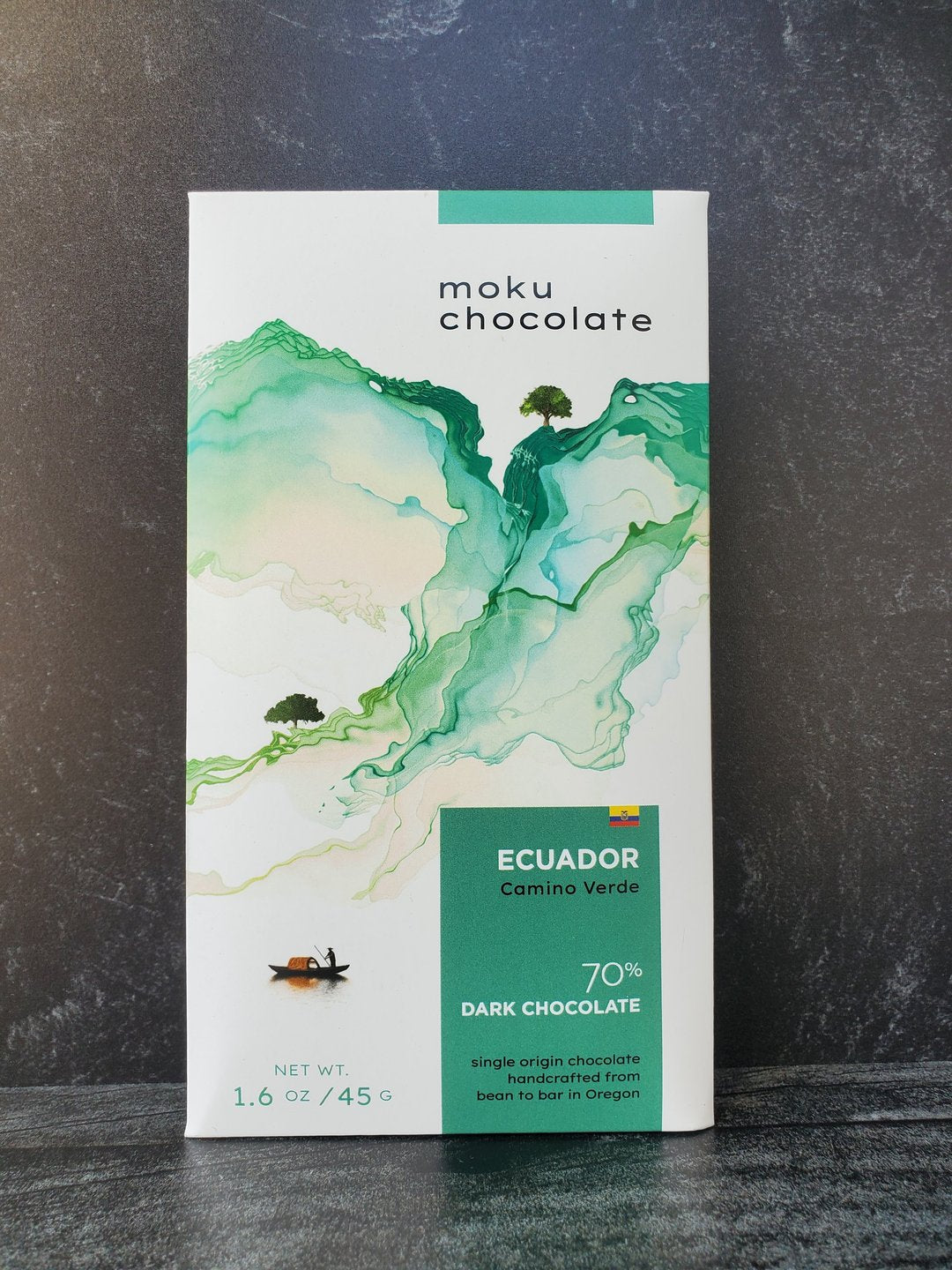 Moku Chocolate Camino Verde Ecuador 70% Dark Chocolate