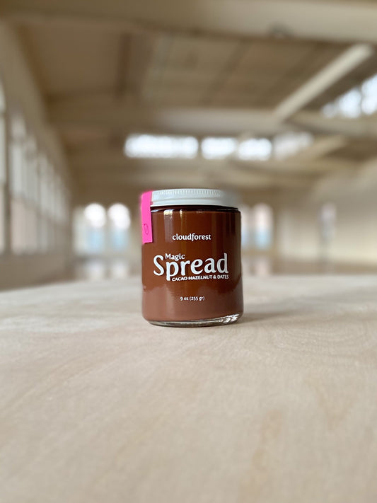 Cloudforest Cacao and Hazelnut Magic Spread