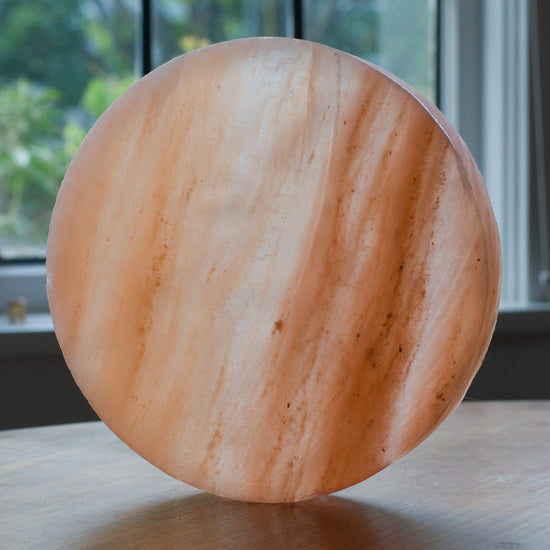 Himalayan Salt Block - 9x1.5" Stove Top Round