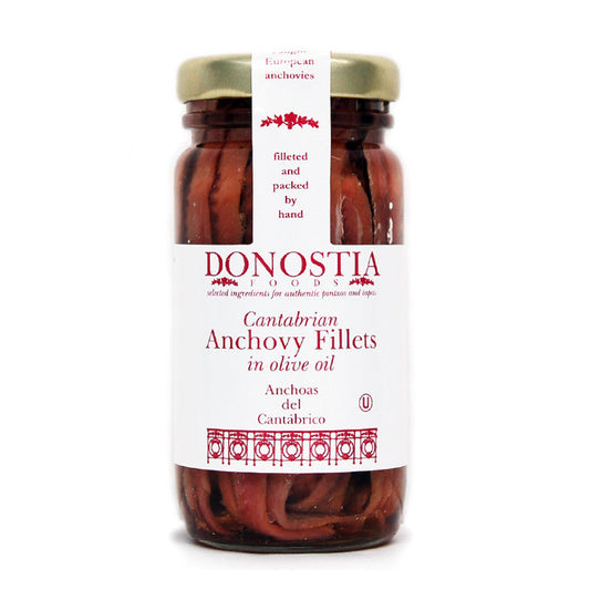 Donostia Cantabrian Anchovies in Olive Oil