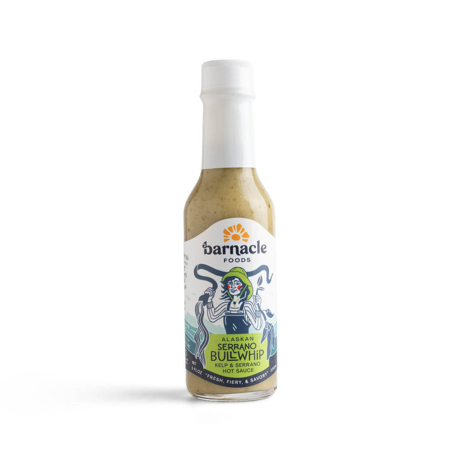 Barnacle Foods Serrano Bullwhip Kelp Hot Sauce