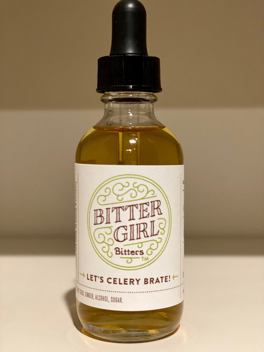 Bitter Girl Bitters "Lets Celery Brate" Celery and Lemon Balm Bitters