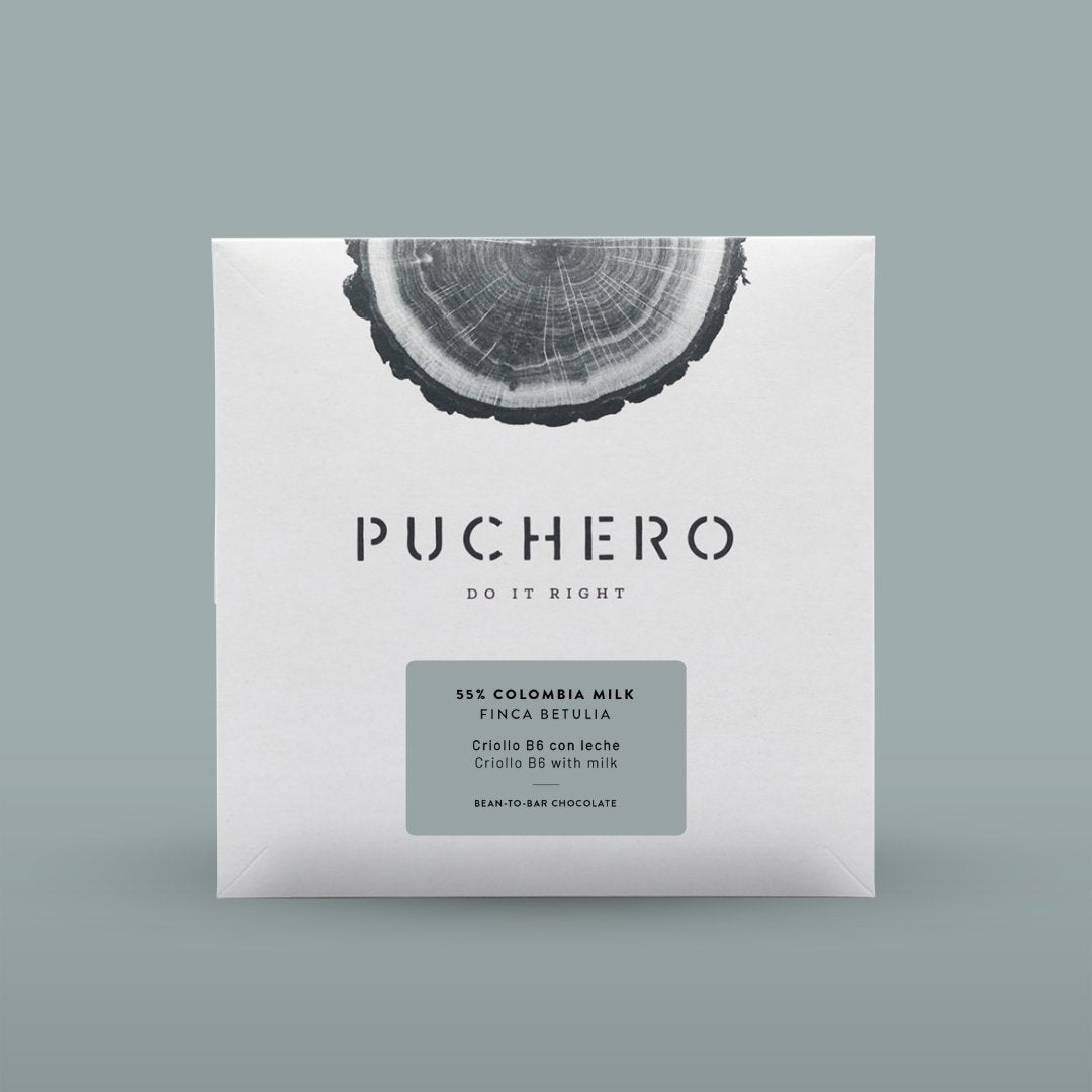 Puchero Columbia Finca Betulia 55% Dark Milk Chocolate