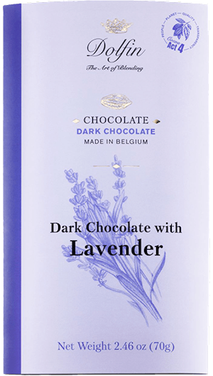 Dolfin 52% Dark Chocolate with Lavender