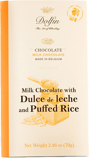 Dolfin Milk Chocolate with Puffed Rice