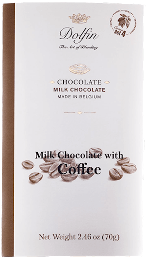Dolfin Milk Chocolate with Coffee