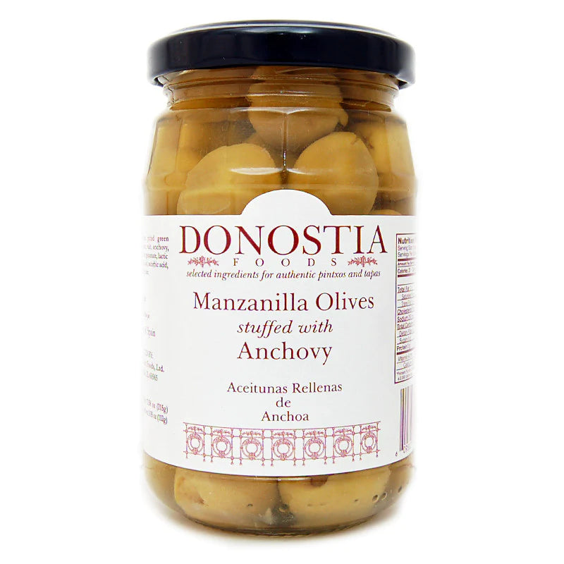 Donostia Manzanilla Olives stuffed with Anchovy
