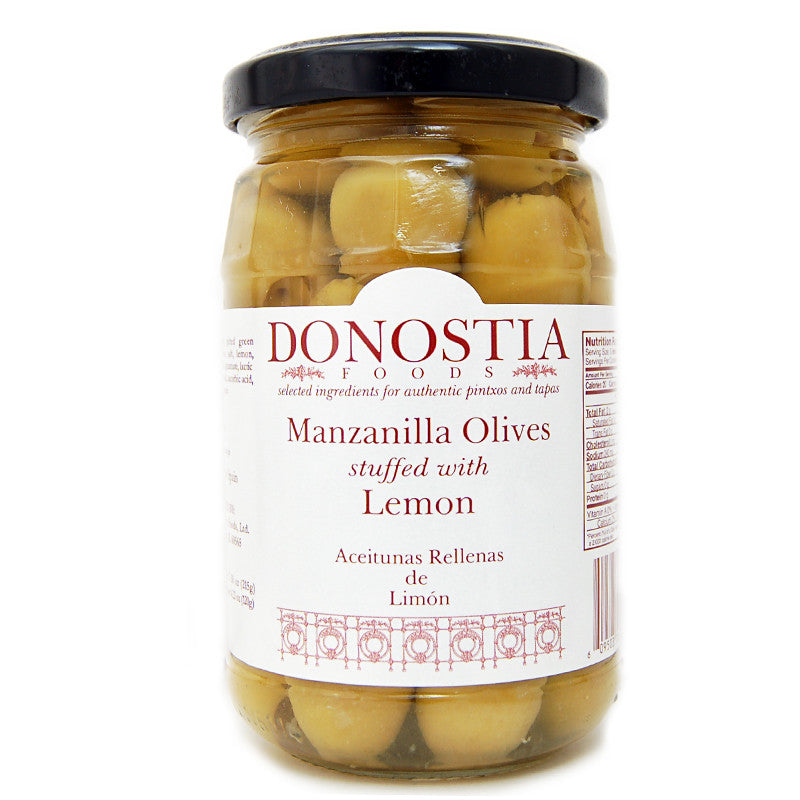Donostia Manzanilla Olives stuffed with Lemon