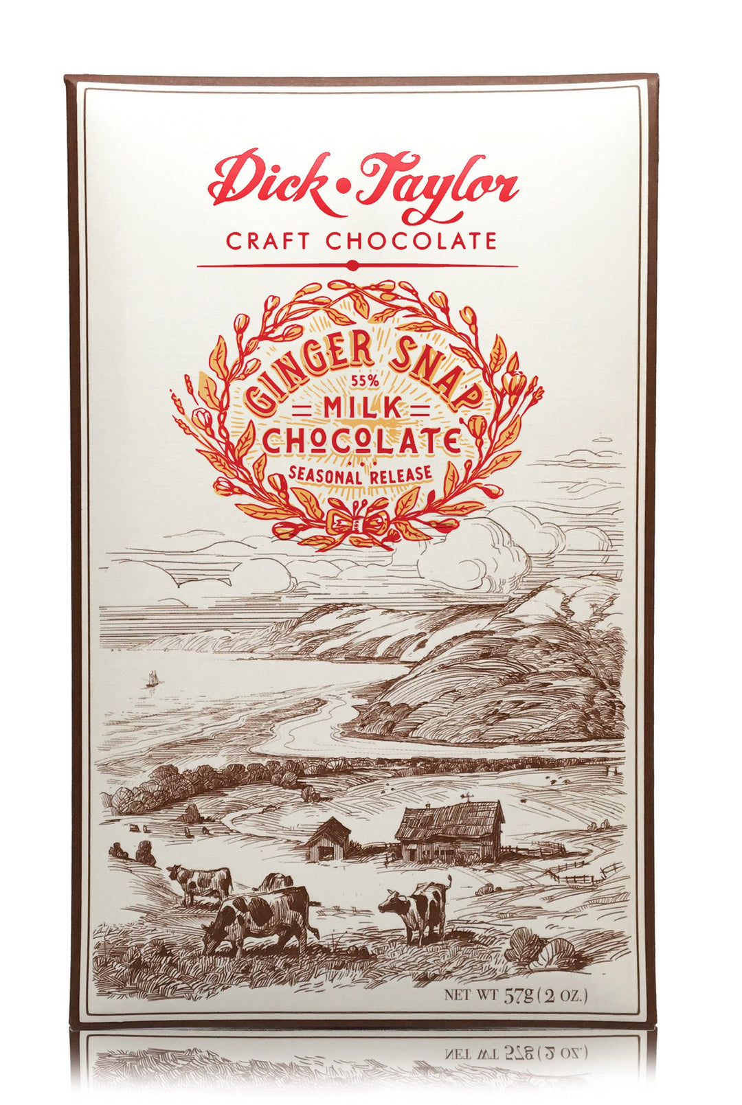 Dick Taylor 55% Ginger Snap Milk Chocolate