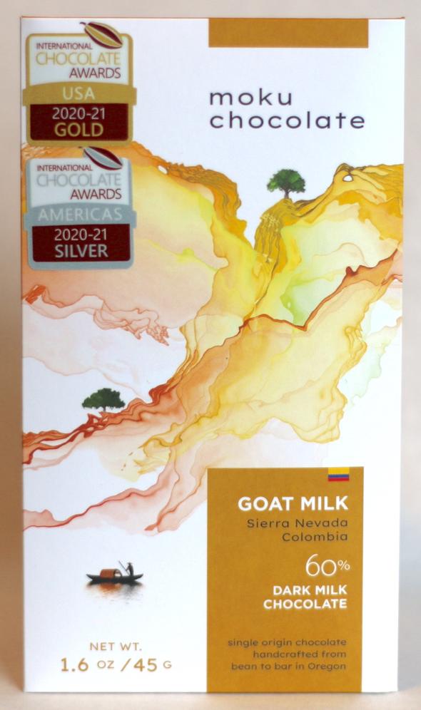 Moku Chocolate Goat Milk 60% Dark Chocolate