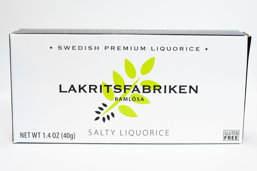 Lakritsfabriken Salty Black Liquorice
