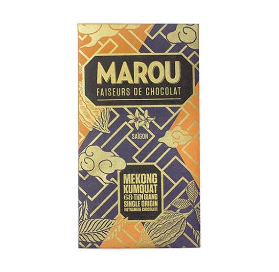 Marou 68%  Tien Giang Dark Chocolate with Mekong Kumquat