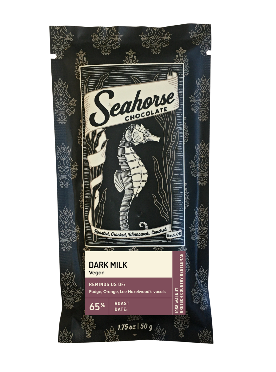 Seahorse 65% Dark Coconut Milk Chocolate