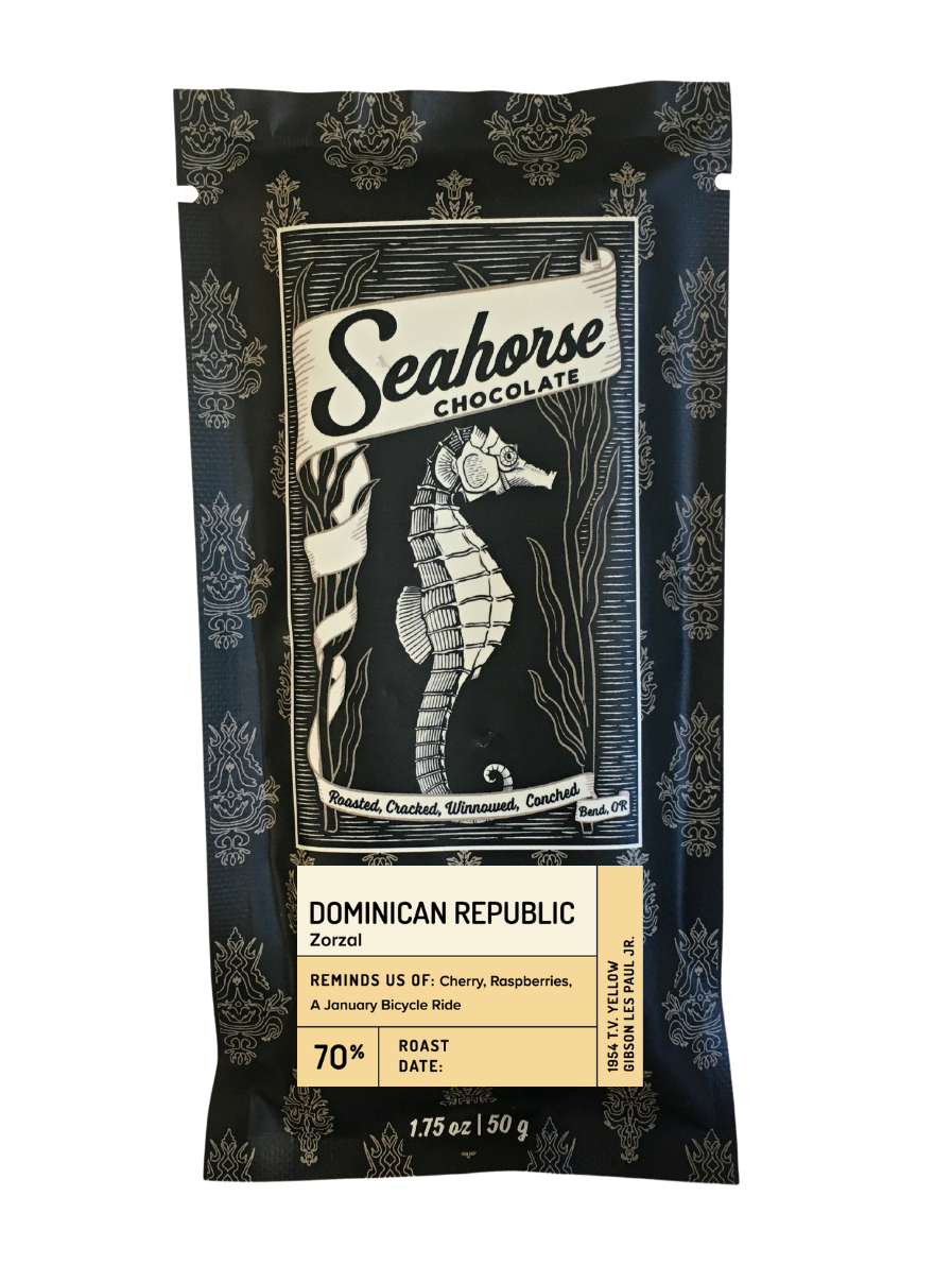 Seahorse Dominican Republic 70% Dark Chocolate