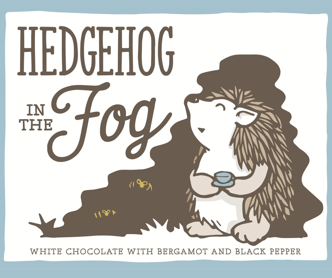Only Child Hedgehog in the Fog White Chocolate with Bergamot and Black Pepper