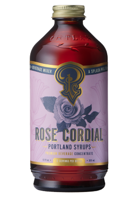 Portland Soda Works Rose Cordial Cocktail Syrup