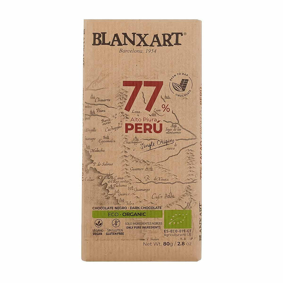 Blanxart Peru Eco-Organic 77% Dark Chocolate