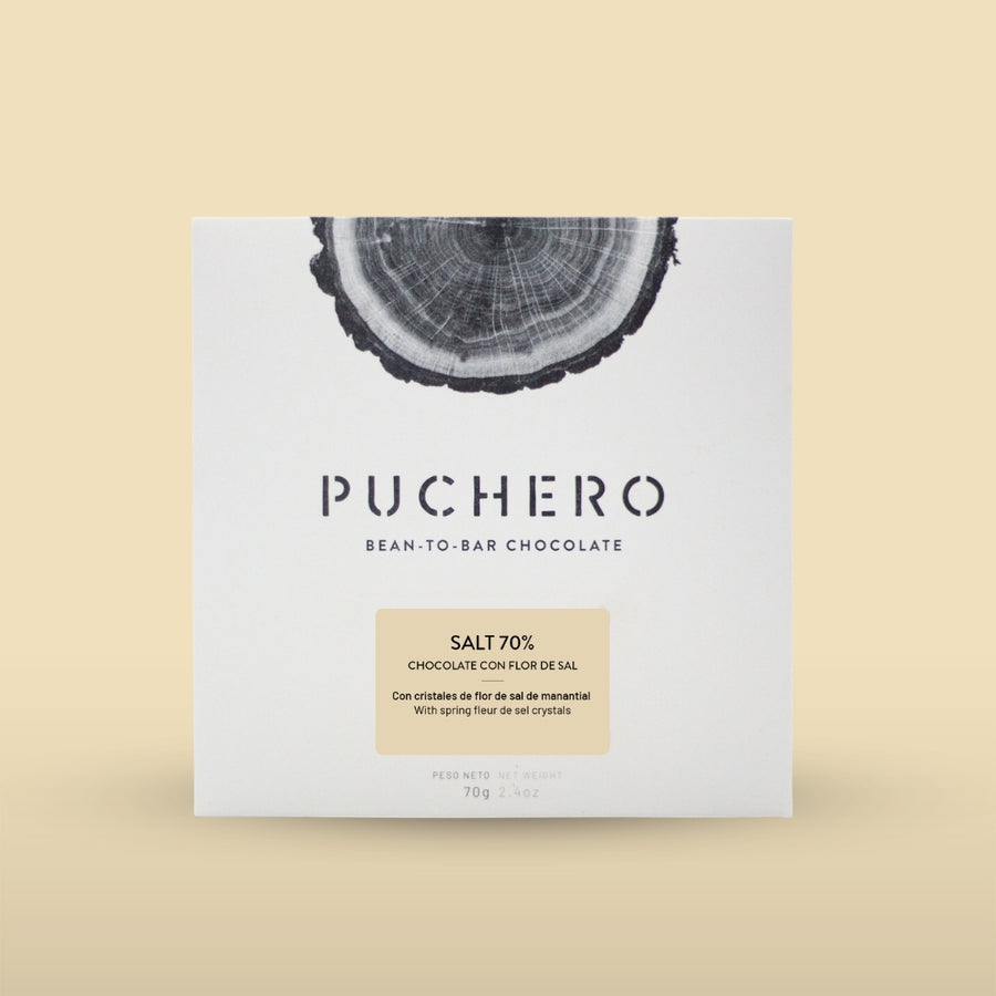 Puchero Nicaragua 70% Dark Chocolate with Spring Salt
