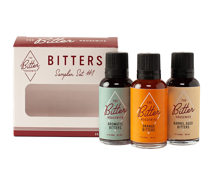 The Bitter Housewife Bitters Sampler Set #1
