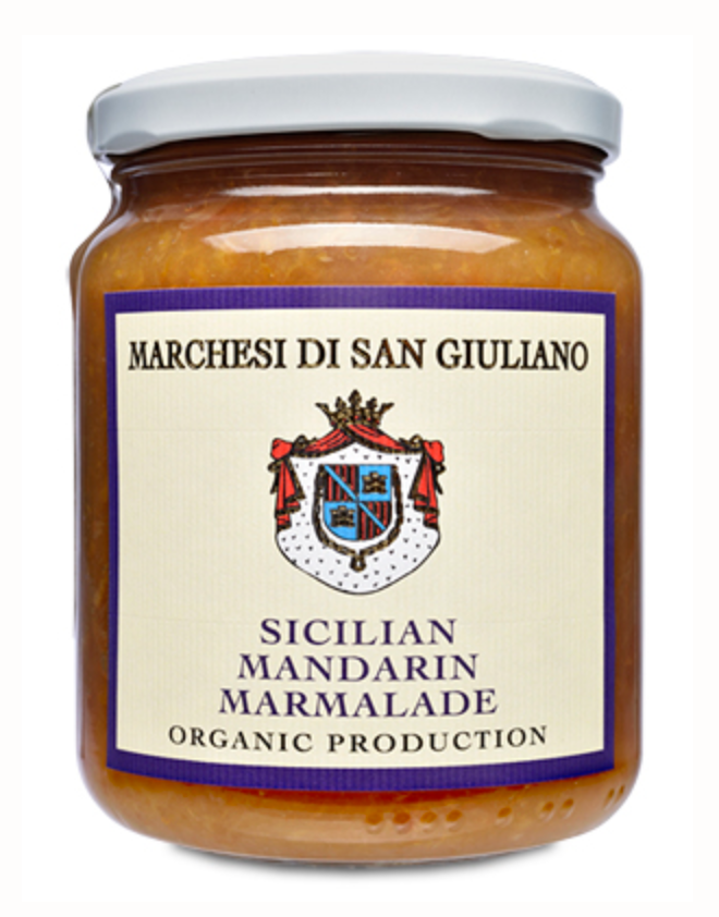 Organic Sicilian Mandarin Marmalade from Sicily