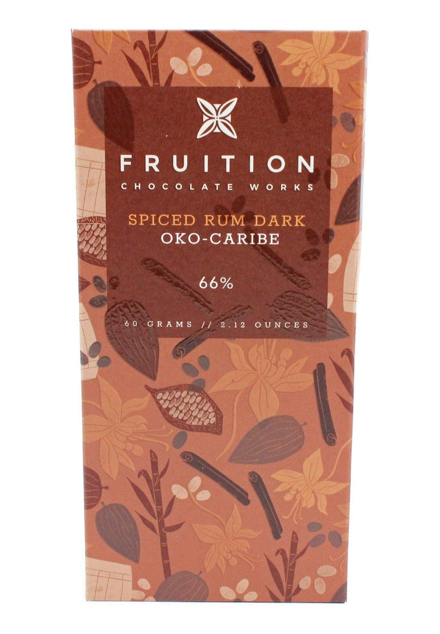 Fruition 66% Oko Caribe Dark Chocolate with Spiced Rum