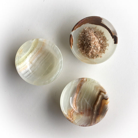 The Meadow Onyx Salt Cellar