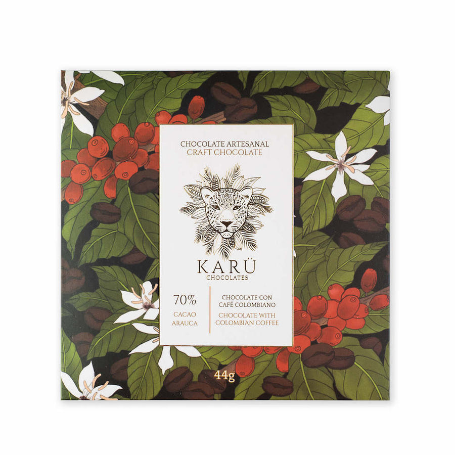 Kar√º Chocolates 70% Dark Chocolate with Coffee