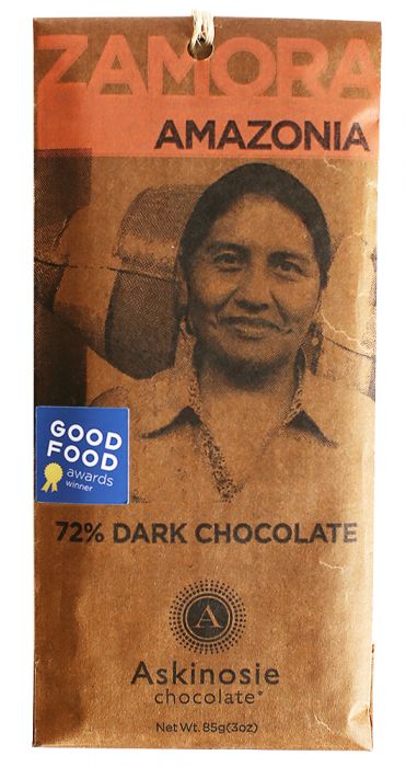 Askinosie Zamora Amazonia 72% Dark Chocolate