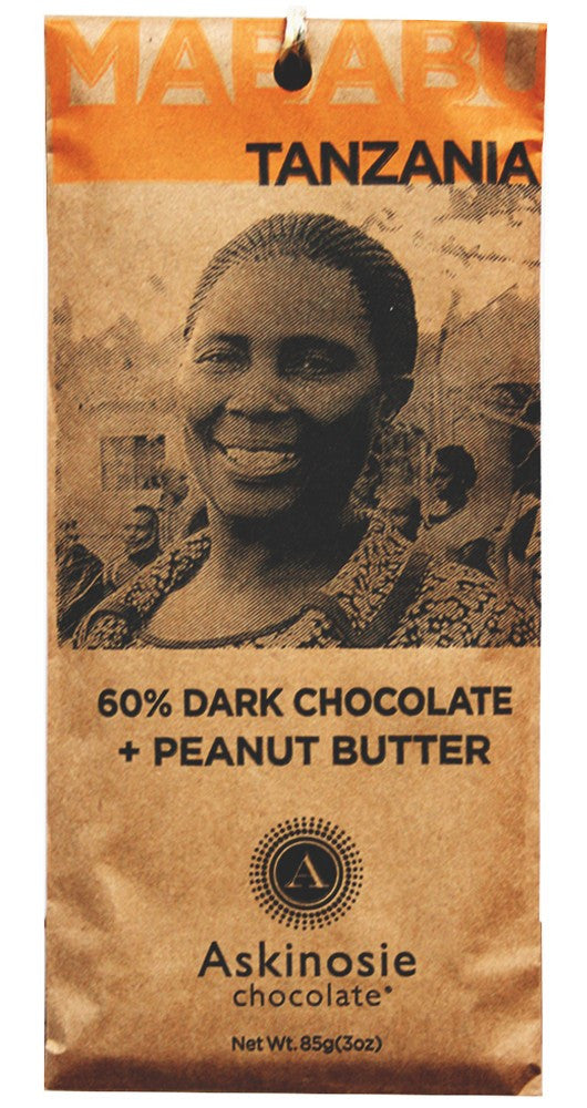 Askinosie 60% Dark Chocolate with Peanut Butter