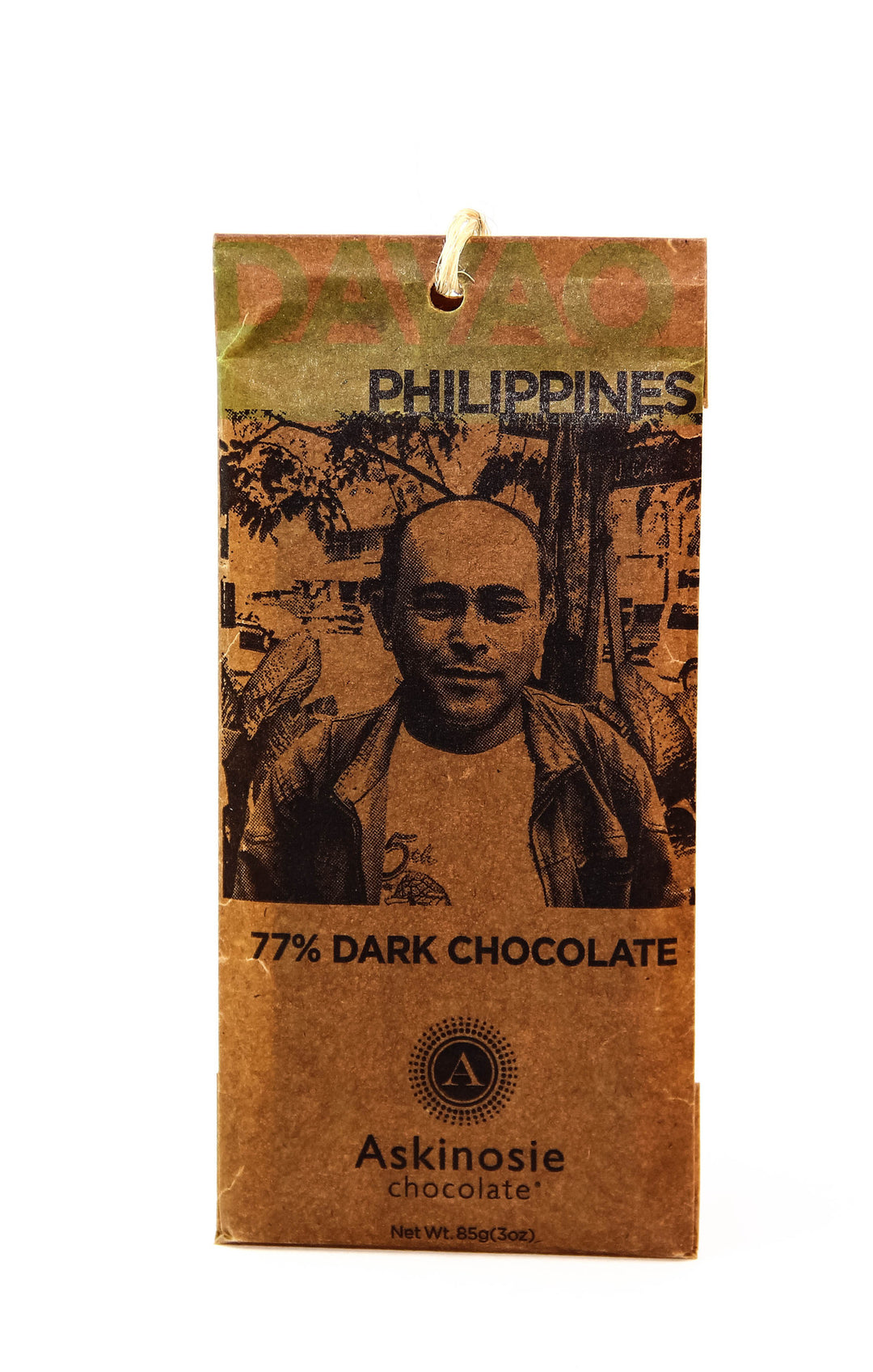 Askinosie Davao 77% Dark Chocolate