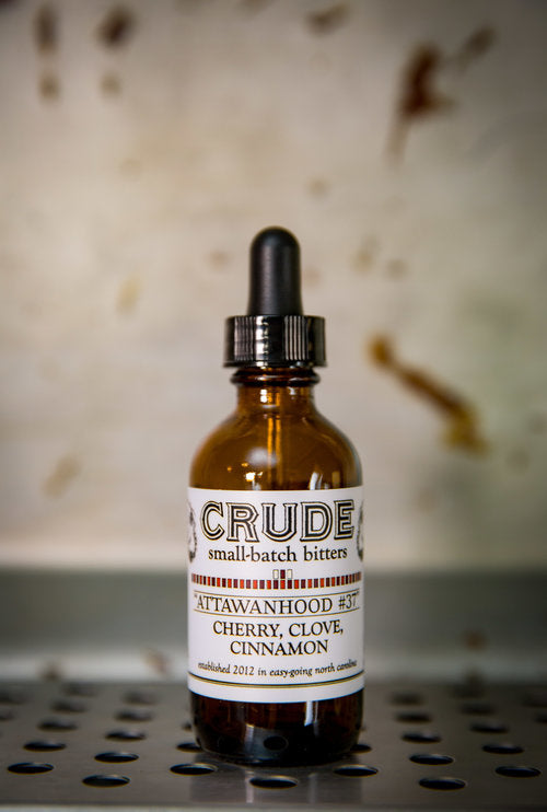 Crude Cherry, Clove, and Cinnamon "Attawanhood #37" Bitters