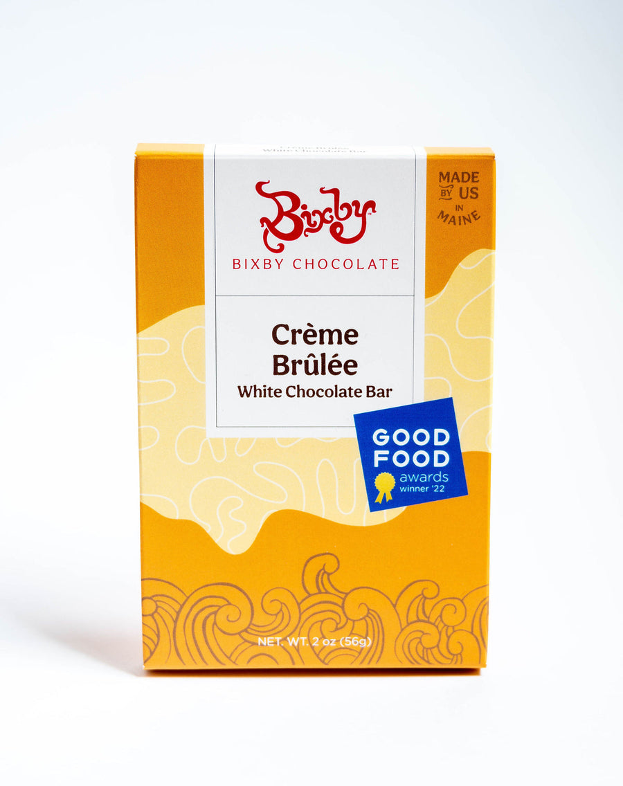 Bixby Creme Br√ªl√©e White Chocolate Bar