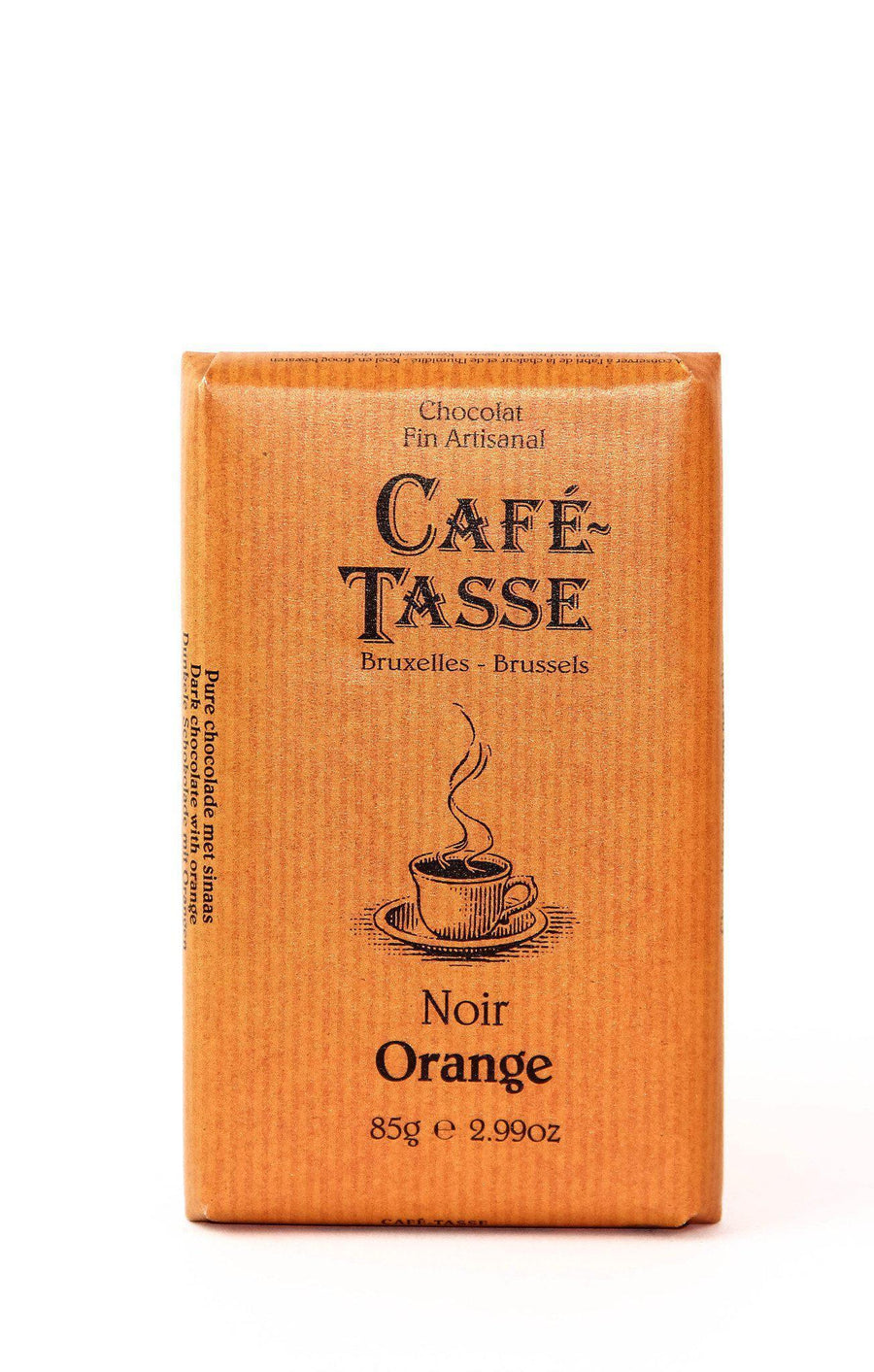 Cafe Tasse Dark Chocolate with Candied Orange