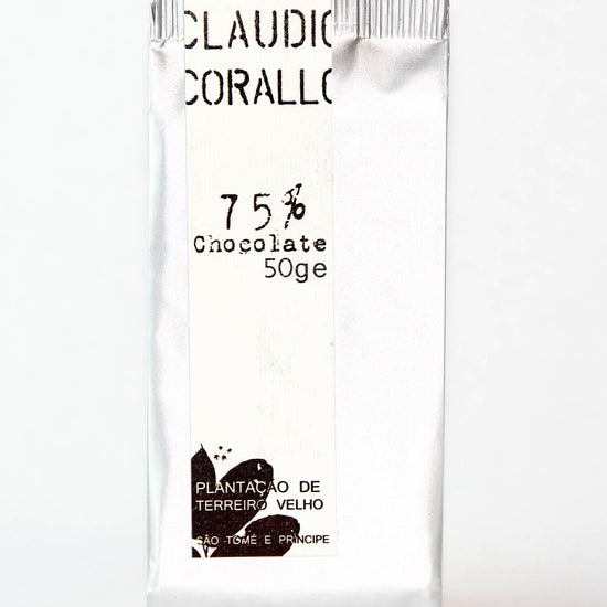 Claudio Corallo 75% Dark Chocolate