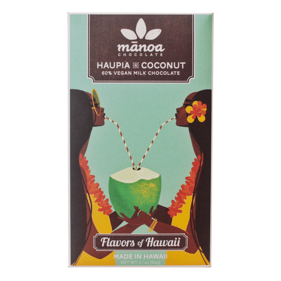 Manoa 60% Haupia Coconut Milk Chocolate