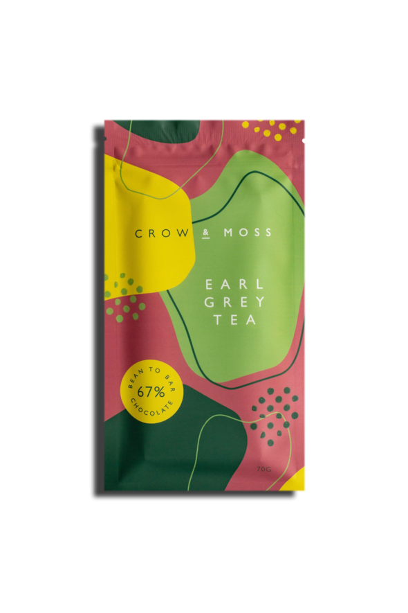 Crow & Moss 67% Dark Chocolate with Earl Grey