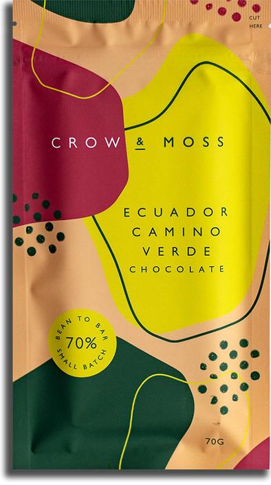 Crow & Moss 70% Ecuador Camino Verde Dark Chocolate