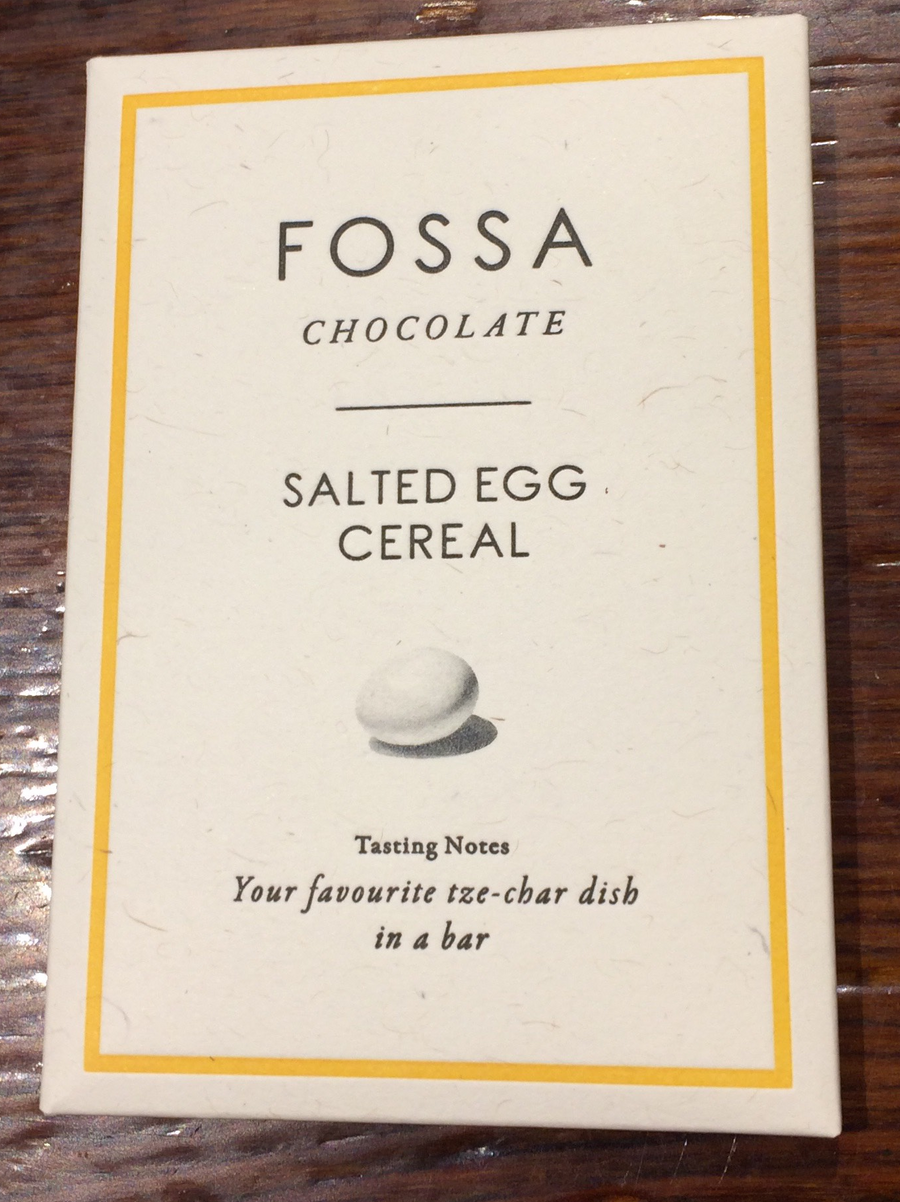 Fossa Salted Egg Cereal White Chocolate