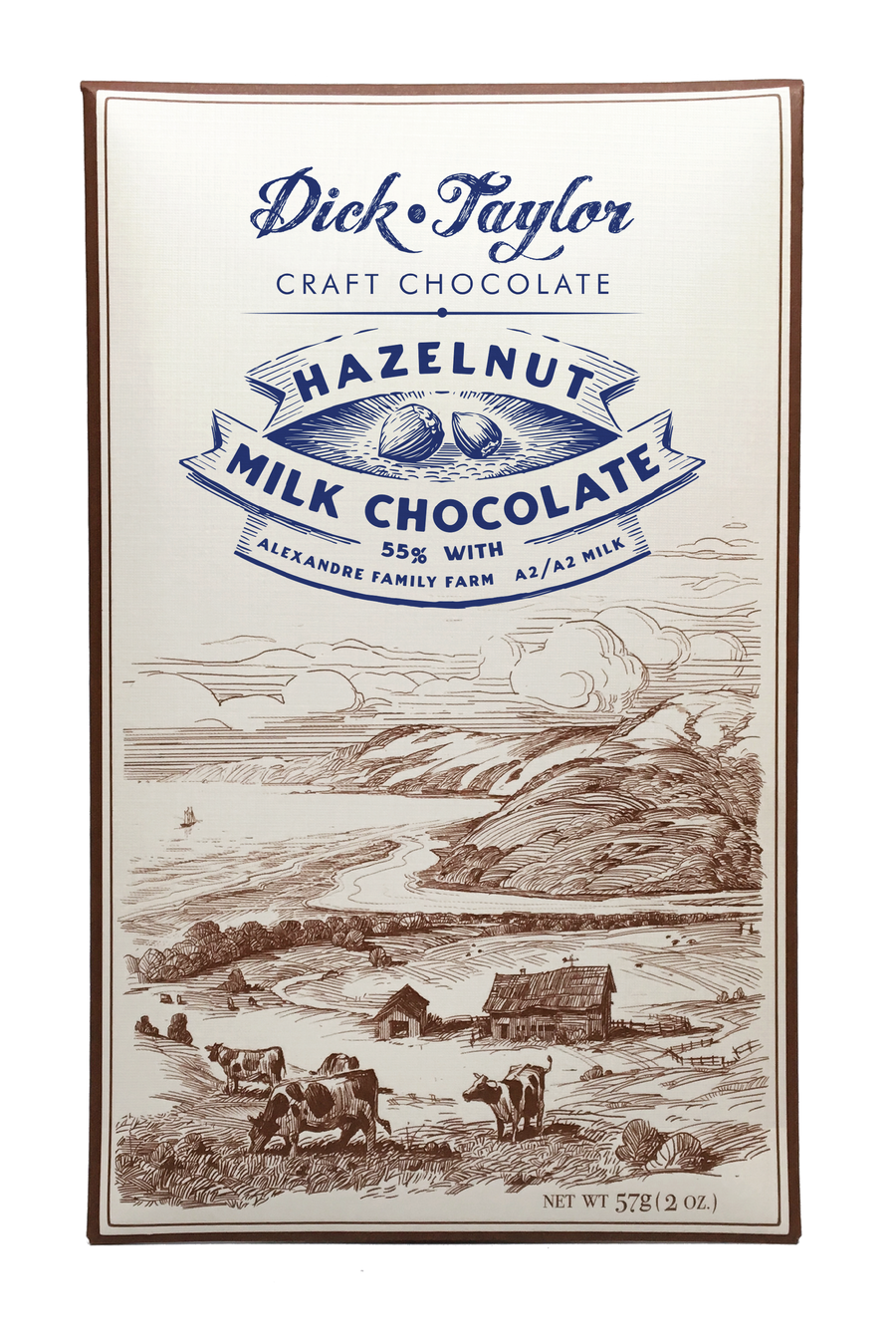 Dick Taylor 55% Hazelnut Milk Chocolate