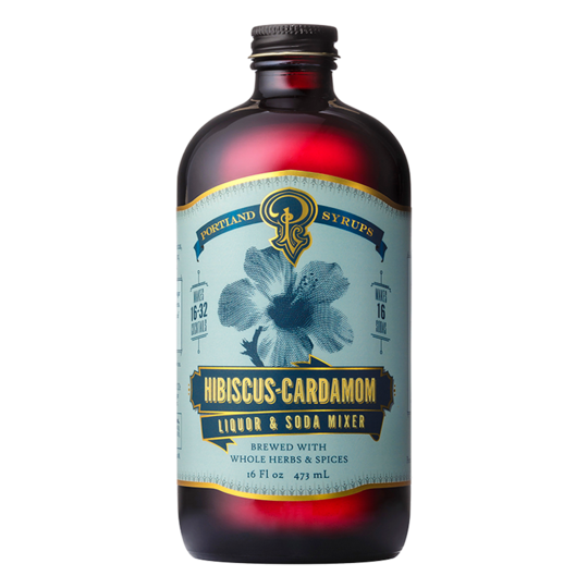 Portland Soda Works Hibiscus Cardamom Syrup