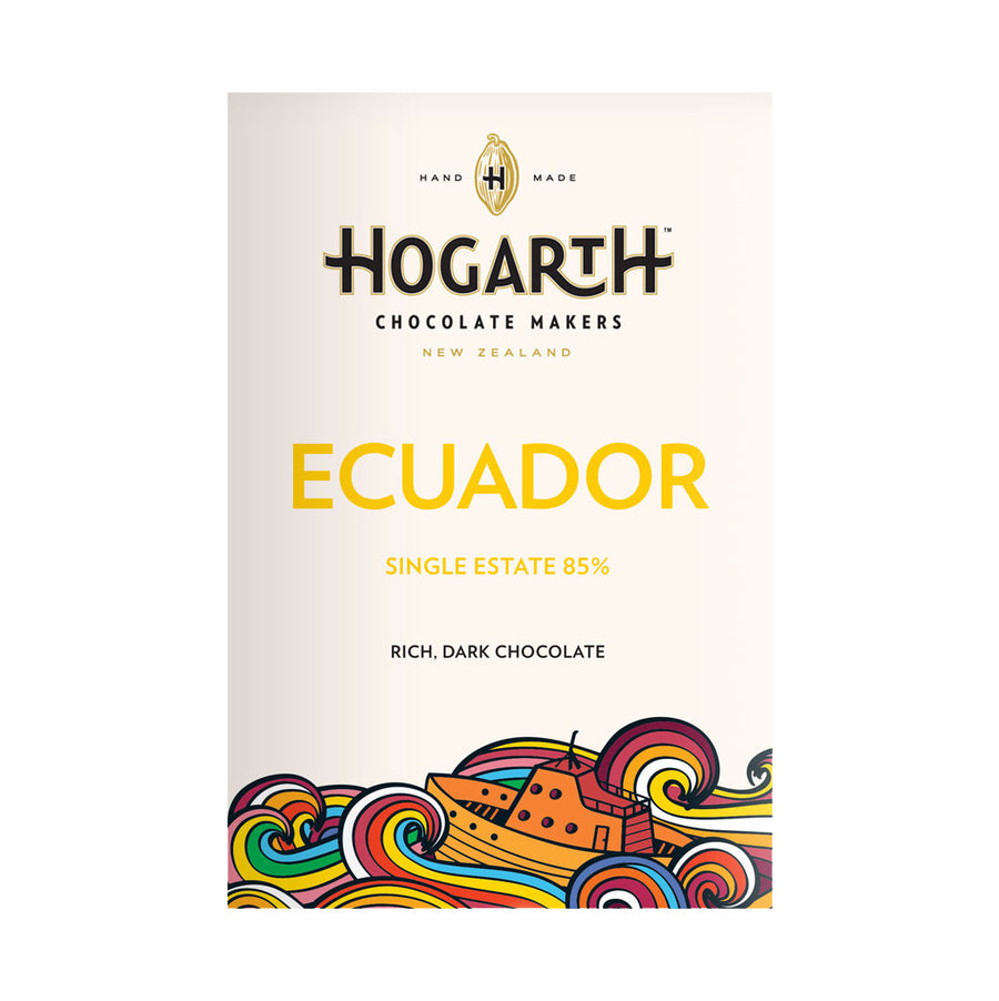 Hogarth Chocolate Hacienda Victoria Ecuador 85% Dark Chocolate