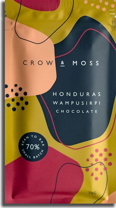 Crow & Moss 70% Honduras Wampusirpi Dark Chocolate