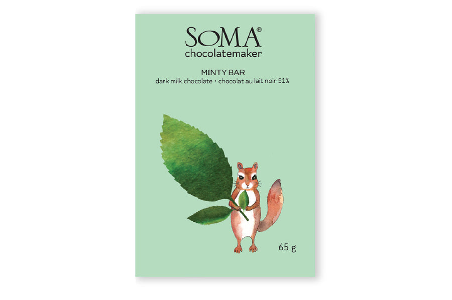 Soma 51% Milk Chocolate with Mint