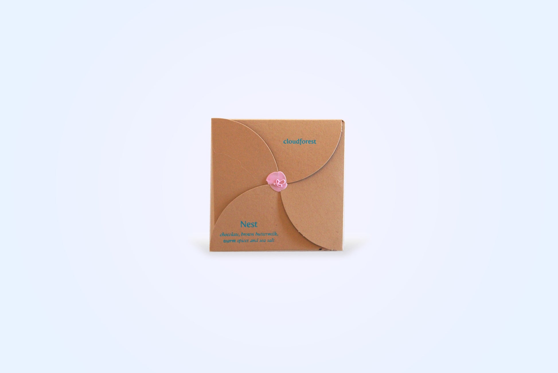 Cloudforest Nest Milk Chocolate with Brown Buttermilk, Almonds, Warm Spices, and Sea Salt