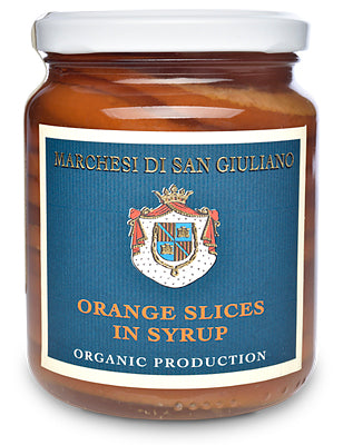 Organic Orange Slices in Syrup from Sicily