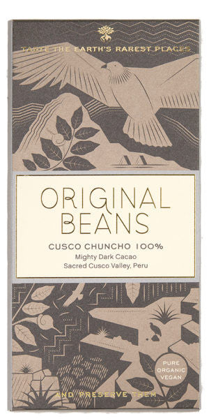 Original Beans Cusco Chuncho 100% Dark Chocolate